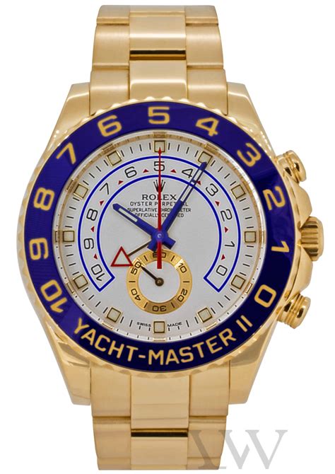 rolex yacht master ii yellow gold retail price|rolex 44mm yacht master ii.